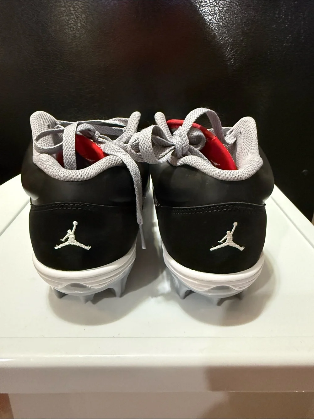 Air Jordan Stadium 90 Low TD Black Cement Cleats HQ0210-060 Men Sizes